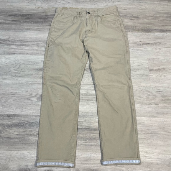 The North Face Other - The North Face Men's Khaki hiking pants reflective hems sz 32
